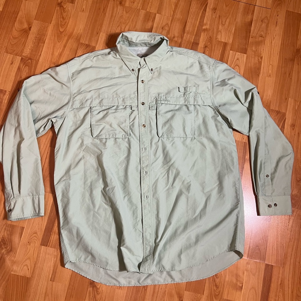 Ll bean fly fishing long sleeve shirt
